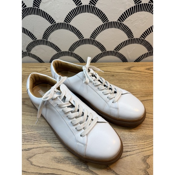 Thursday Boot Co Everyday Low Top Sneakers Mens Size 10.5 White Leather Lace Up